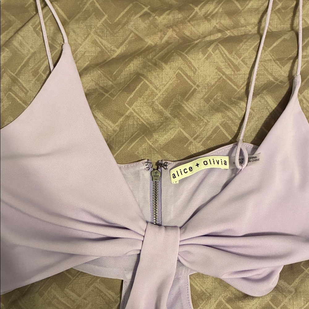 Alice + Olivia Light Purple Havana Cut - Picture 5 of 6